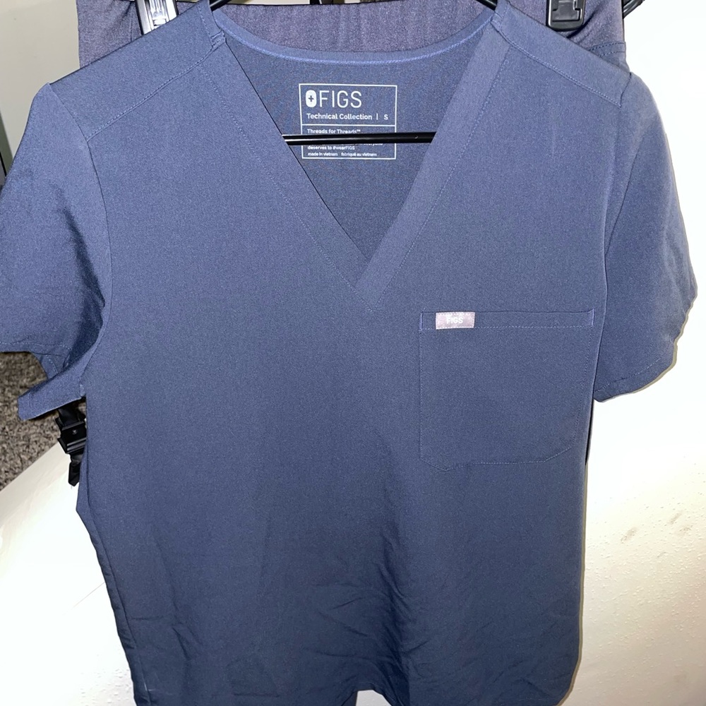 Small petite Night sky Livingston pant/ night sky Catarina one pocket top -small